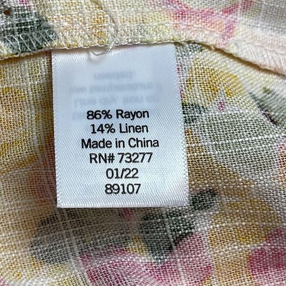 FINAL DROP! Lauren Conrad Yellow Floral Sundress Size XL - Picture 8 of 8